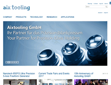 Tablet Screenshot of aixtooling.de